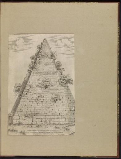 Pyramid of Cestius in Rome