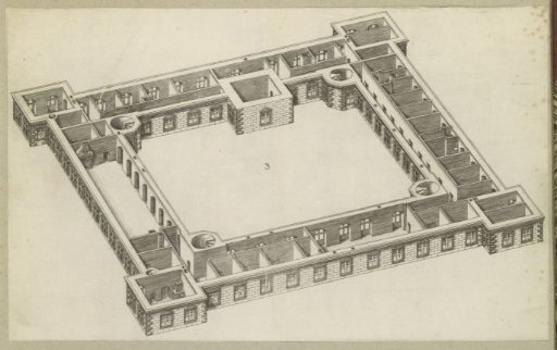Second floor of a palace