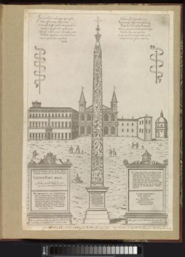 Lateran Obelisk on Piazza di San Giovanni in Laterano in Rome