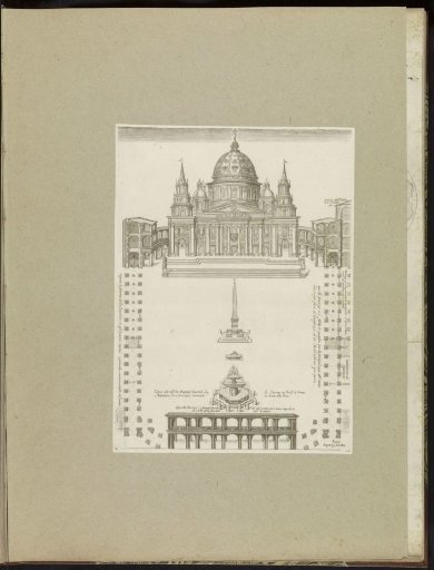 Facade and square in front of St. Peter's Basilica in Vatican City