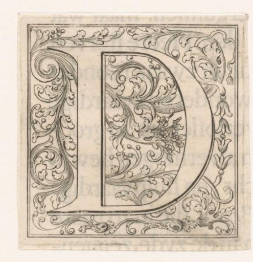 Letter D