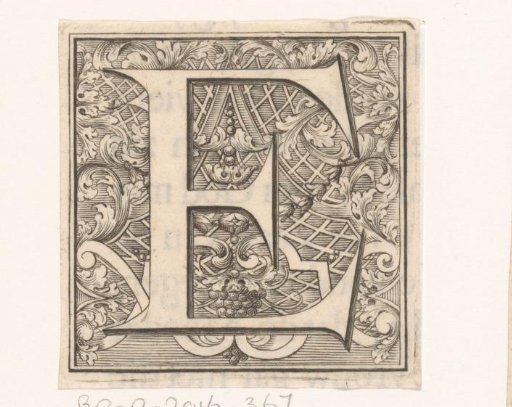 Letter E