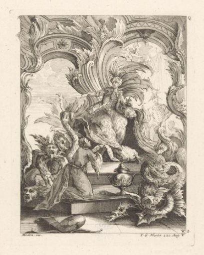 King on a throne