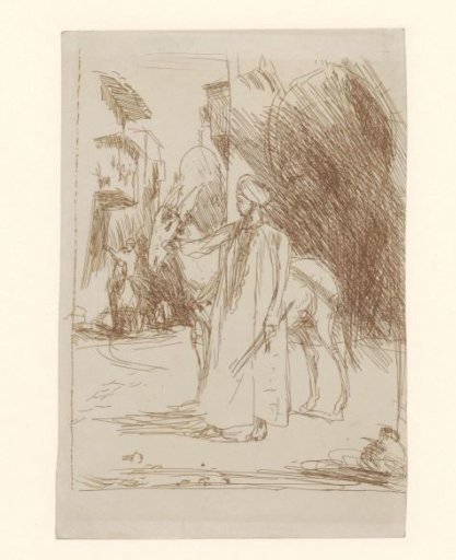 Man with a Donkey
