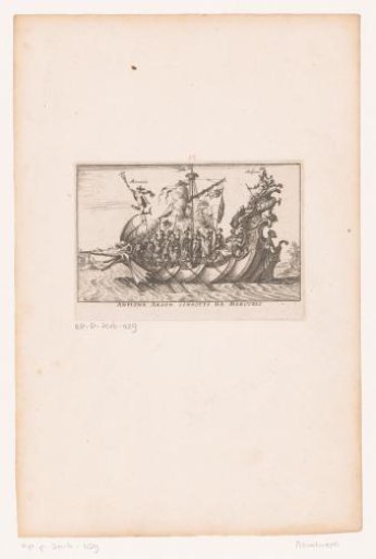 Ship with Mercury and Amphion