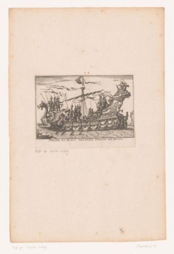 Ship with Idmon, Mopsus and Apollo