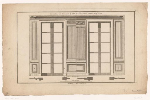 Two windows and panels