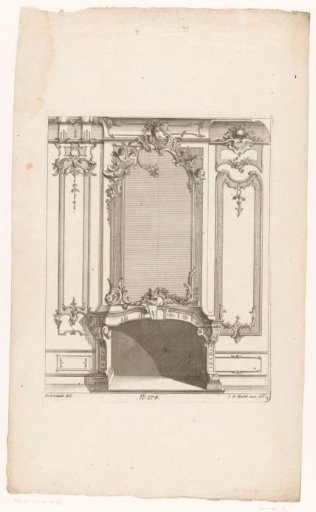 Chimneypiece with putti