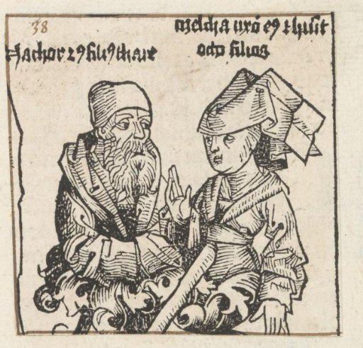 Nachor and his wife
