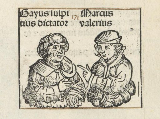 Gaius Sulpicius and Marius Valerius