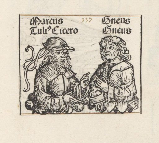 Marcus Tullius Cicero and Gaius Antonius Hybrida