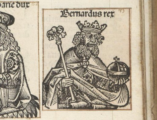 King Bernard of Italy