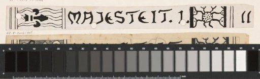 Book spine design for: Louis Couperus, Majesty, vol. 1, 1893