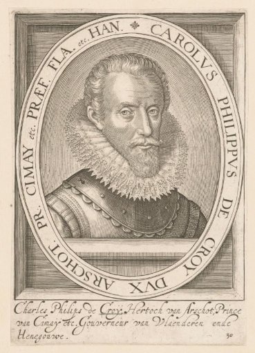 Portrait of Charles III of Croÿ, Duke of Aarschot