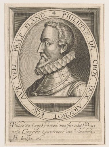 Portrait of Philip III of Croÿ, Duke of Aarschot