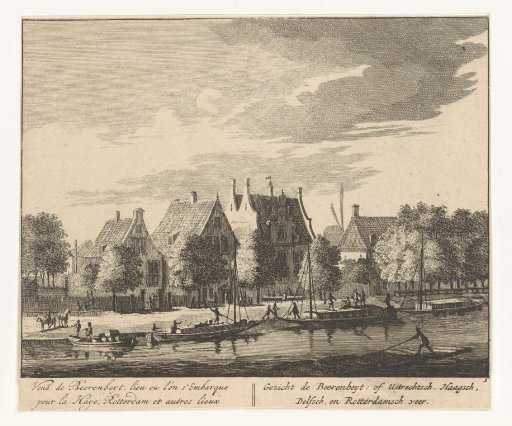 View of the Amstel near the inn De Beerebijt