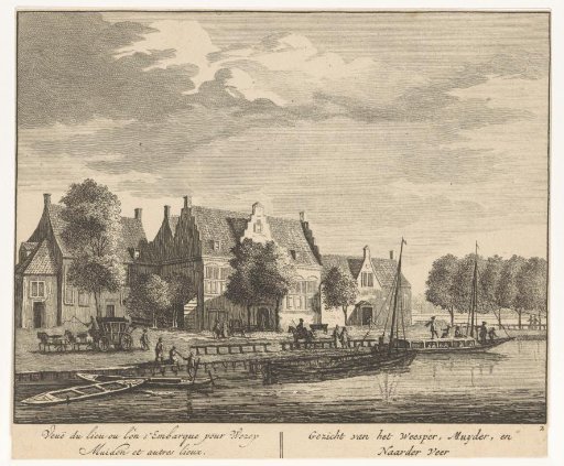 View of the Amstel near the inn De IJsbreker