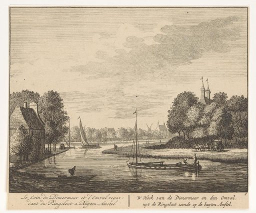 View of the Amstel at De Omval