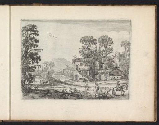 Landscape with a farmhouse