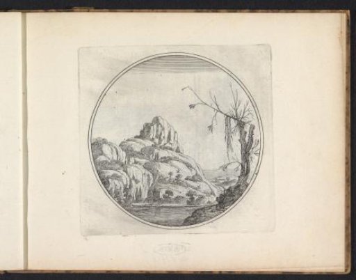 Landscape with a Rock Formation by a River