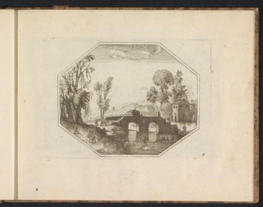 Landscape with a Stone Bridge