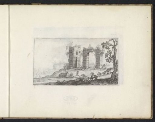 Landscape with a ruin