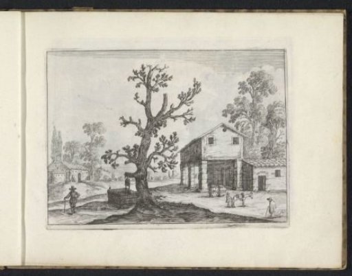 Landscape with a Well Under a Tree