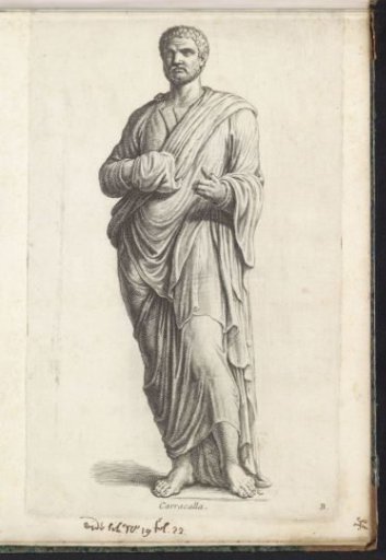 Sculpture of Emperor Caracalla
