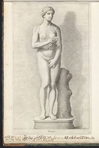 Sculpture of chaste Venus