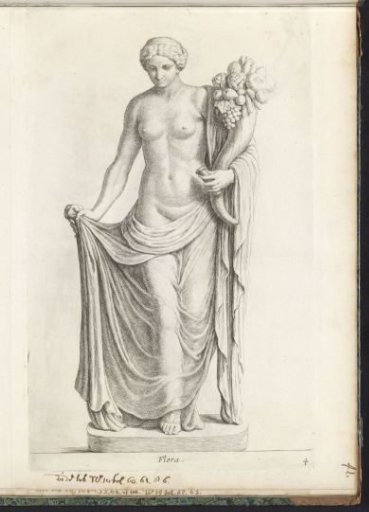 Sculpture of Flora