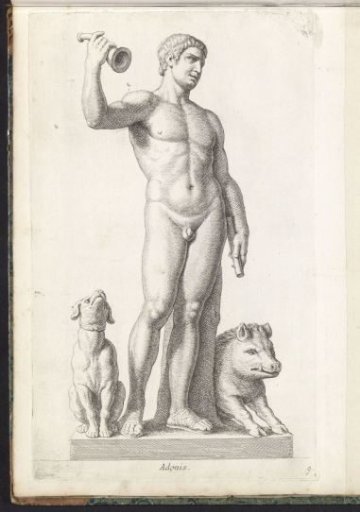 Sculpture of Adonis