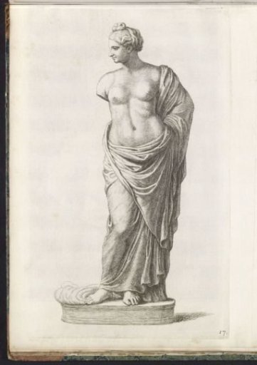 Sculpture of a standing woman