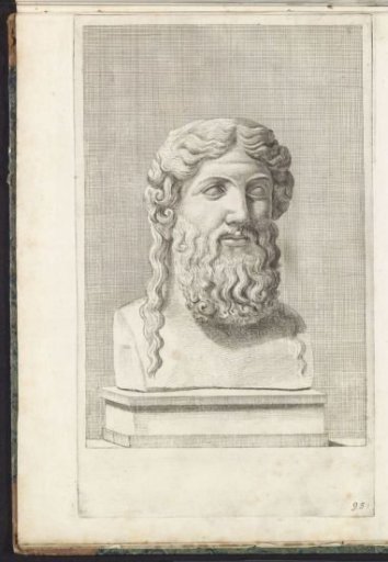 Bust of a bearded god