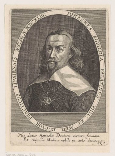 Portrait of Johannes Agricola II at the Age of 54