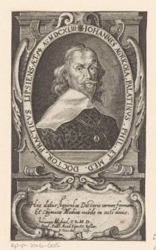 Portrait of Johannes Agricola II at the age of 54
