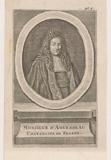 Portrait of Henri François d'Aguesseau
