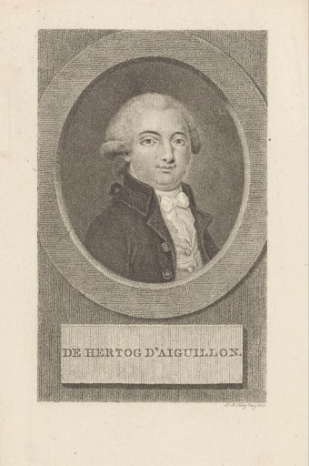 Portrait of Emmanuel-Armand de Vignerot du Plessis-Richelieu, Duke of Aiguillon