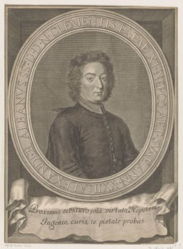 Portrait of Alessandro Albani at the age of 22