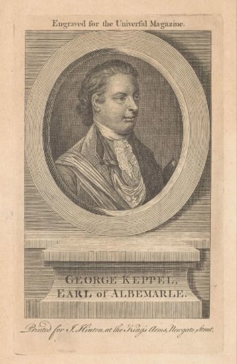 Portrait of George Keppel, Earl of Albemarle