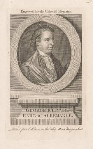 Portrait of George Keppel, Earl of Albemarle