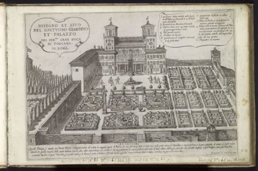 Villa Medici and Gardens in Rome