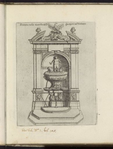 Fountain for the Swiss Guard in Vatican City
