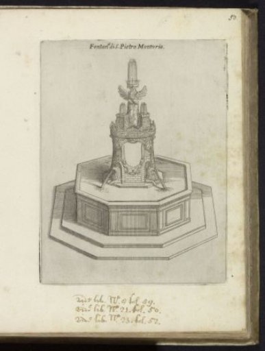 Fountain for San Pietro in Montorio in Rome