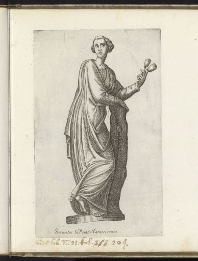 Sculpture of Securitas