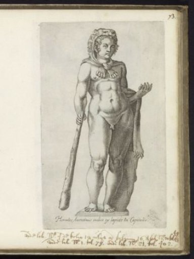 Sculpture of Hercules