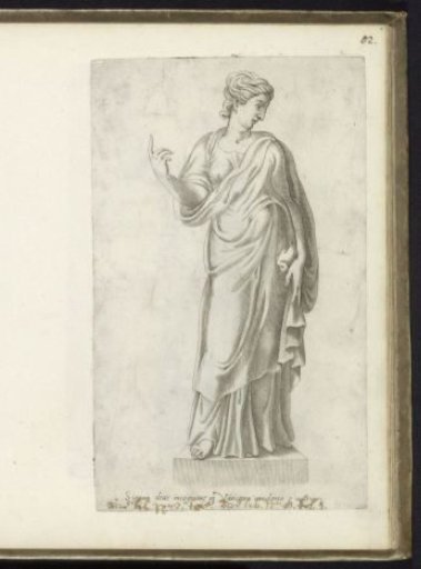 Sculpture of a goddess