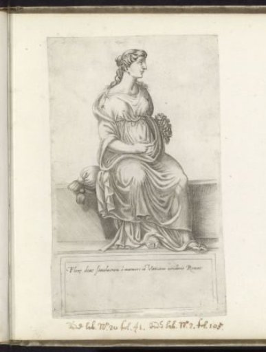 Sculpture of Flora