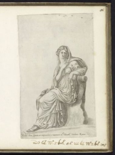 Sculpture of a Vestal Virgin