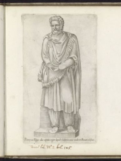 Sculpture of a barbarian prisoner