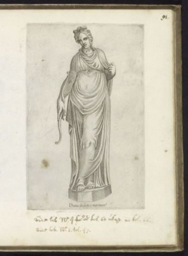 Sculpture of Diana